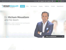 Tablet Screenshot of hichammouallem.com